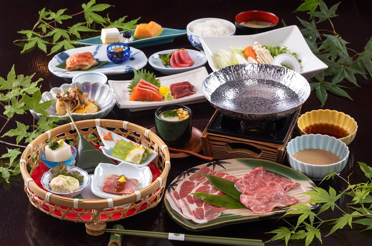 夕食の画像